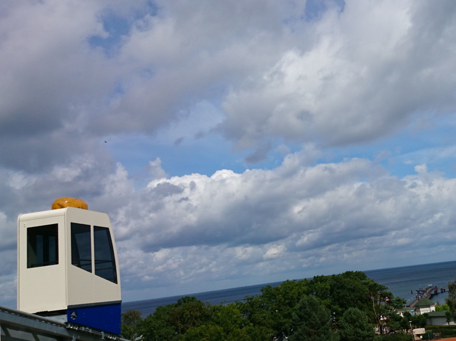 Beach Lift Ostseebad, Göhren, DE ABS Transportbahnen Inclined lift