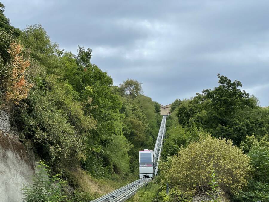 Koblenz 04 Strecke 900x675 - Festungsaufzug Ehrenbreitstein, Koblenz, DE