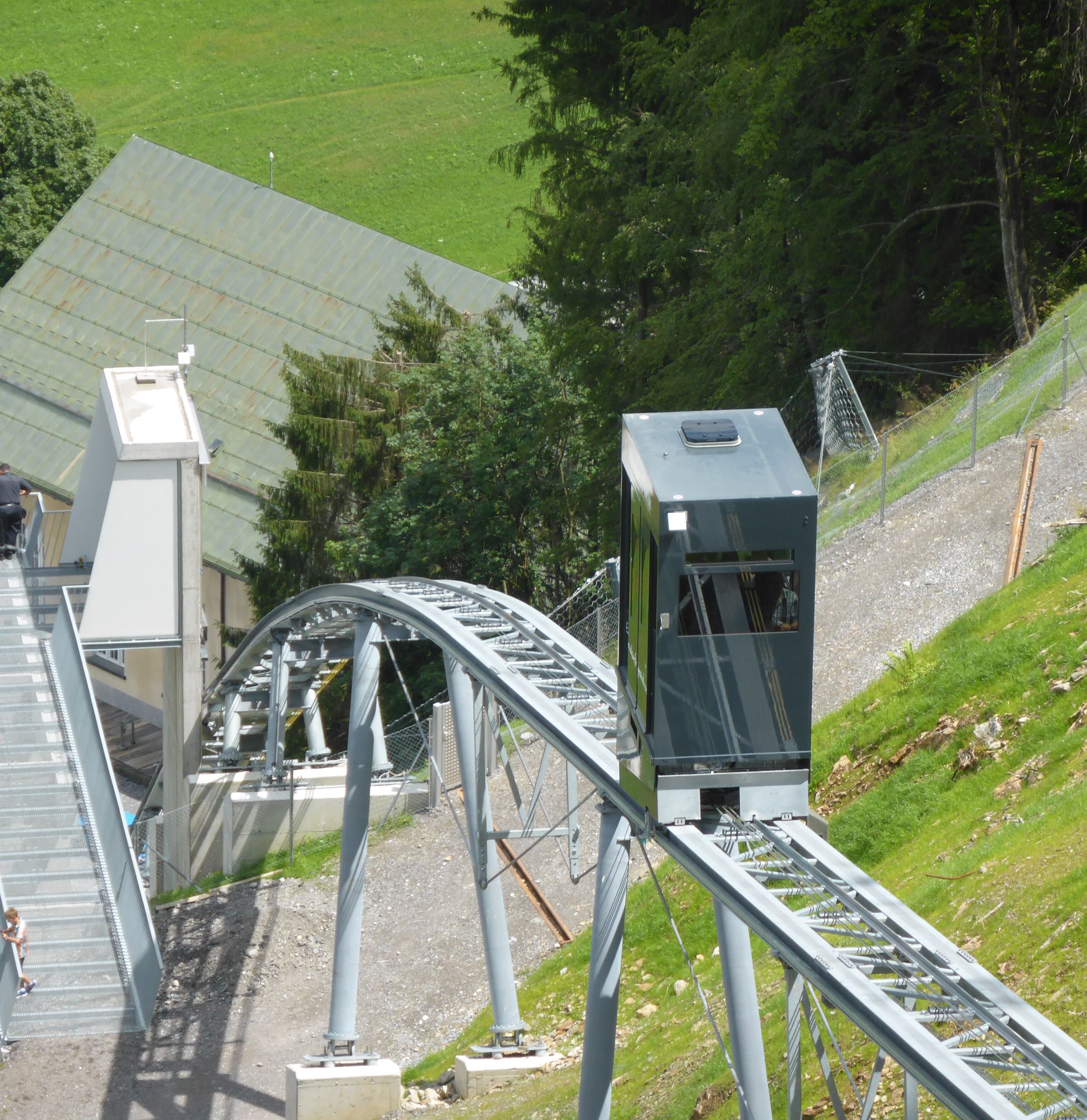 Inclined Elevator Zelfenschanze, AT ABS Transportbahnen Inclined